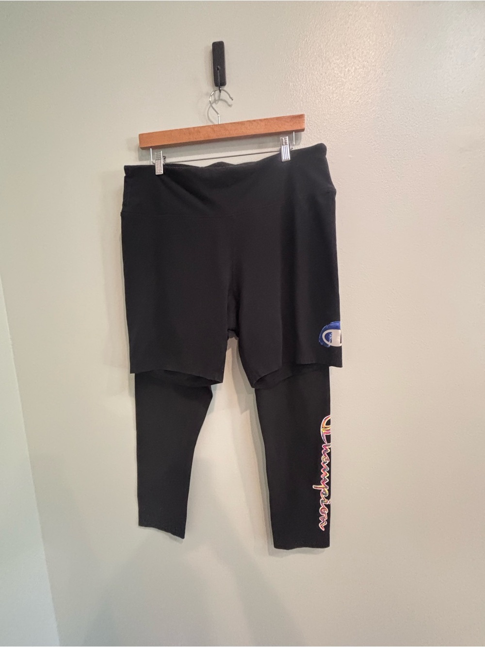 Champion women’s 2X Leggings/shorts bundle